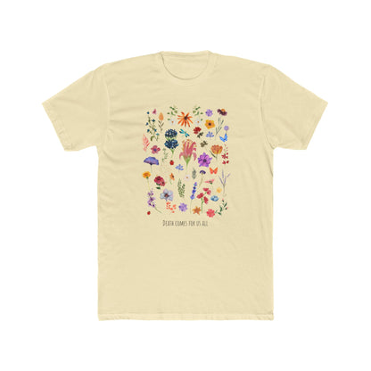 Death Comes For Us All fitted tee