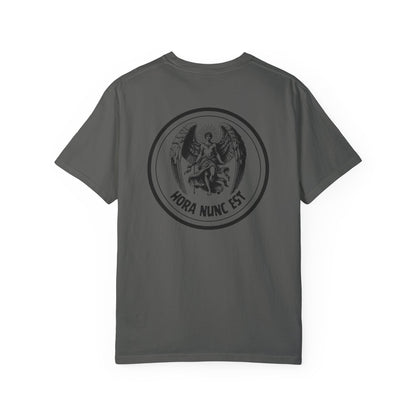 The Hour is Now comfort colors tee