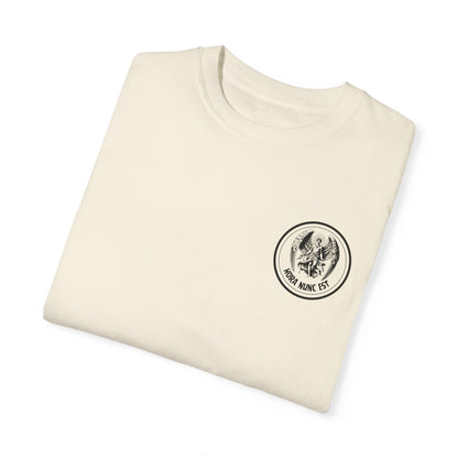 The Hour is Now comfort colors tee