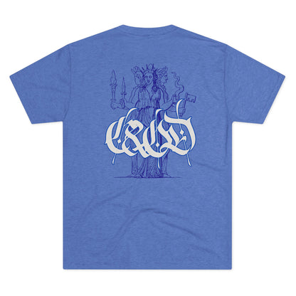 Three Oracles tri-blend comfort tee