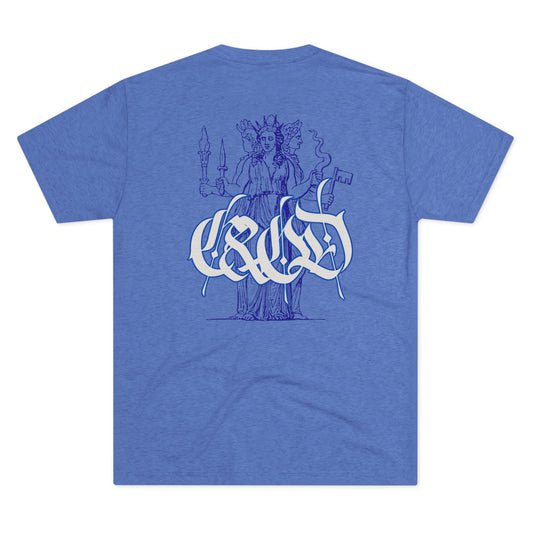 Three Oracles tri-blend comfort tee