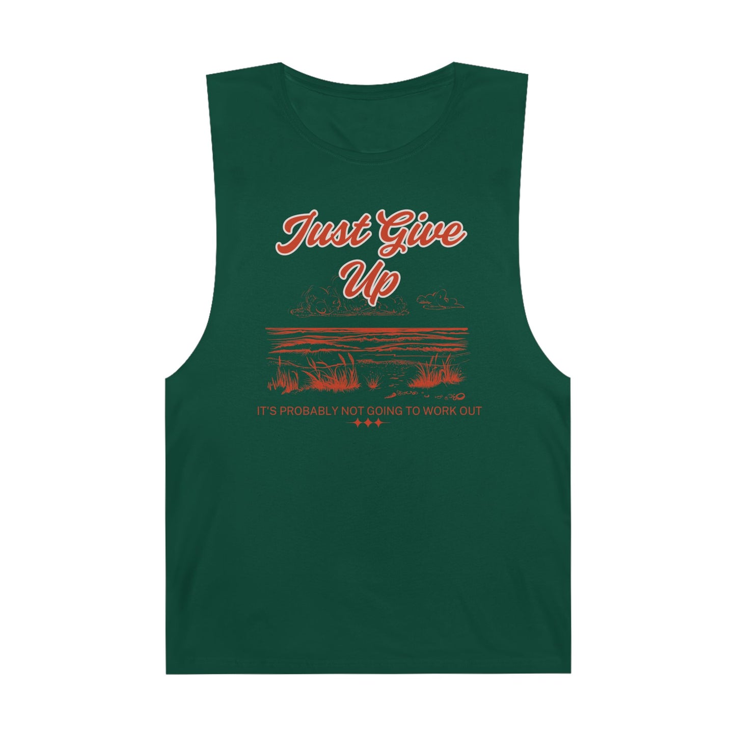 Just give up tank top