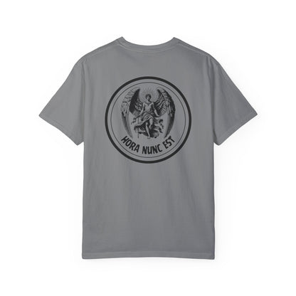 The Hour is Now comfort colors tee