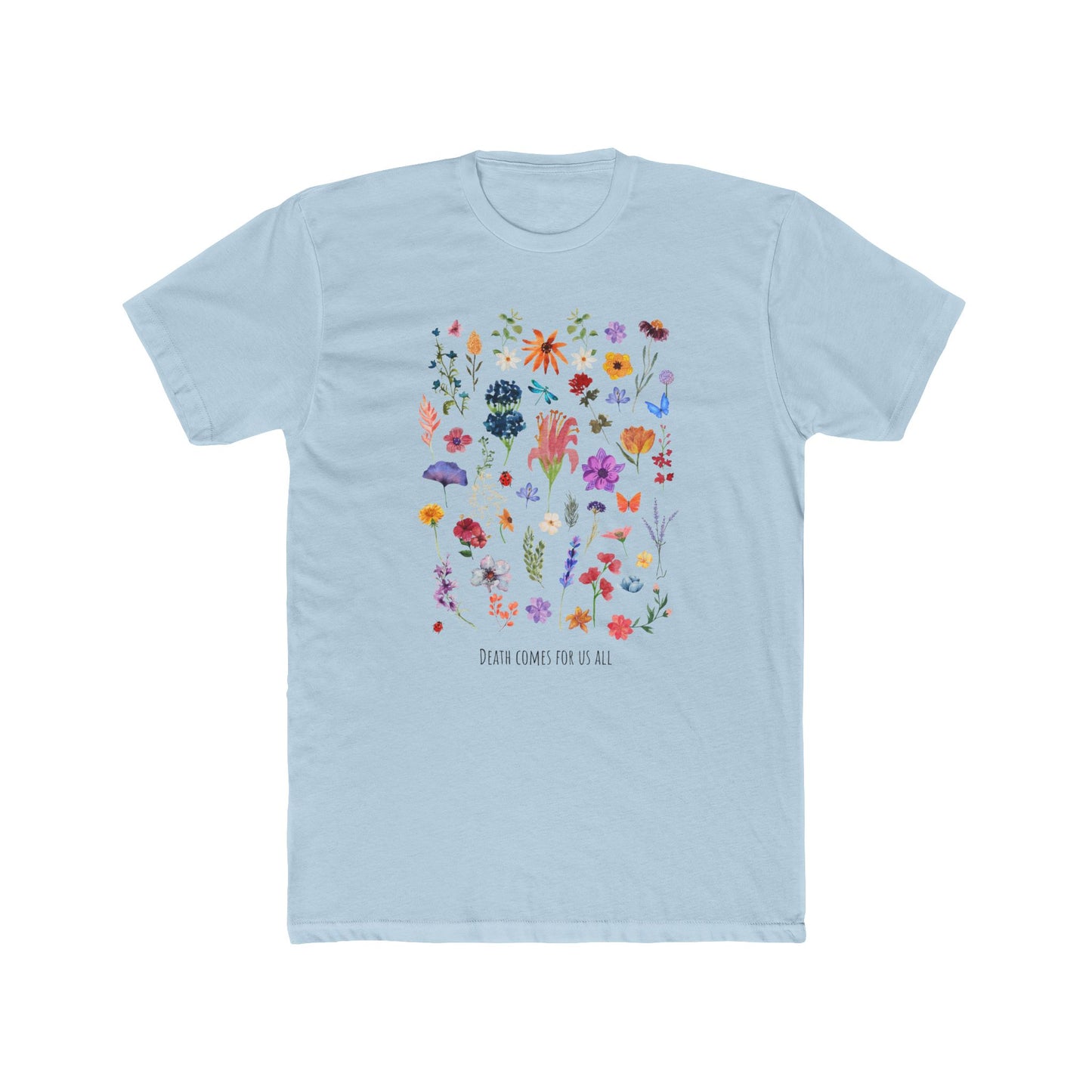 Death Comes For Us All fitted tee