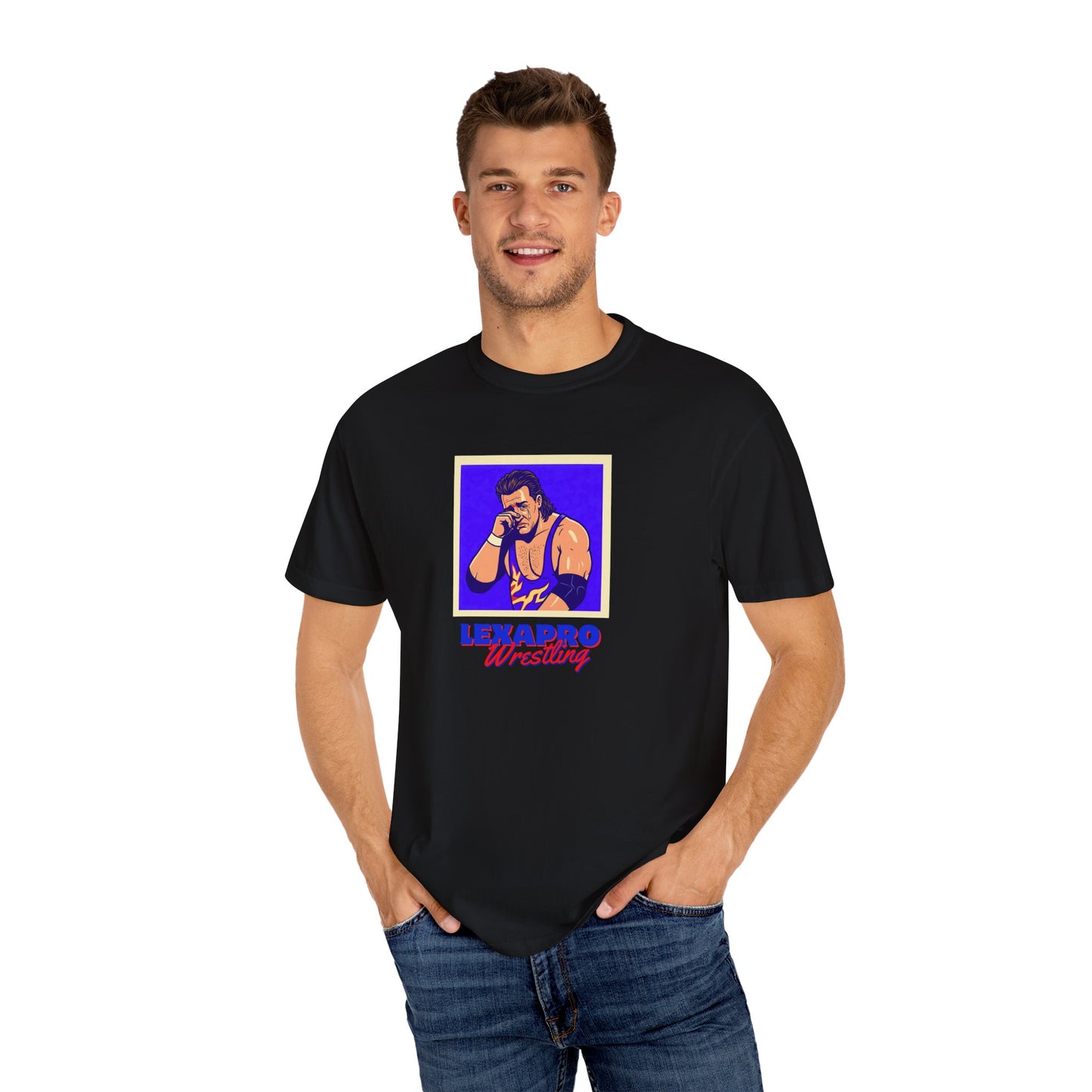 Lexapro Wrestling comfort colors tee