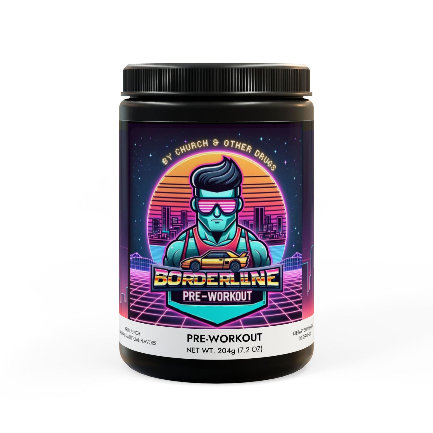 Pre-Workout Supplement, Fruit Punch (204g, 7.1oz)