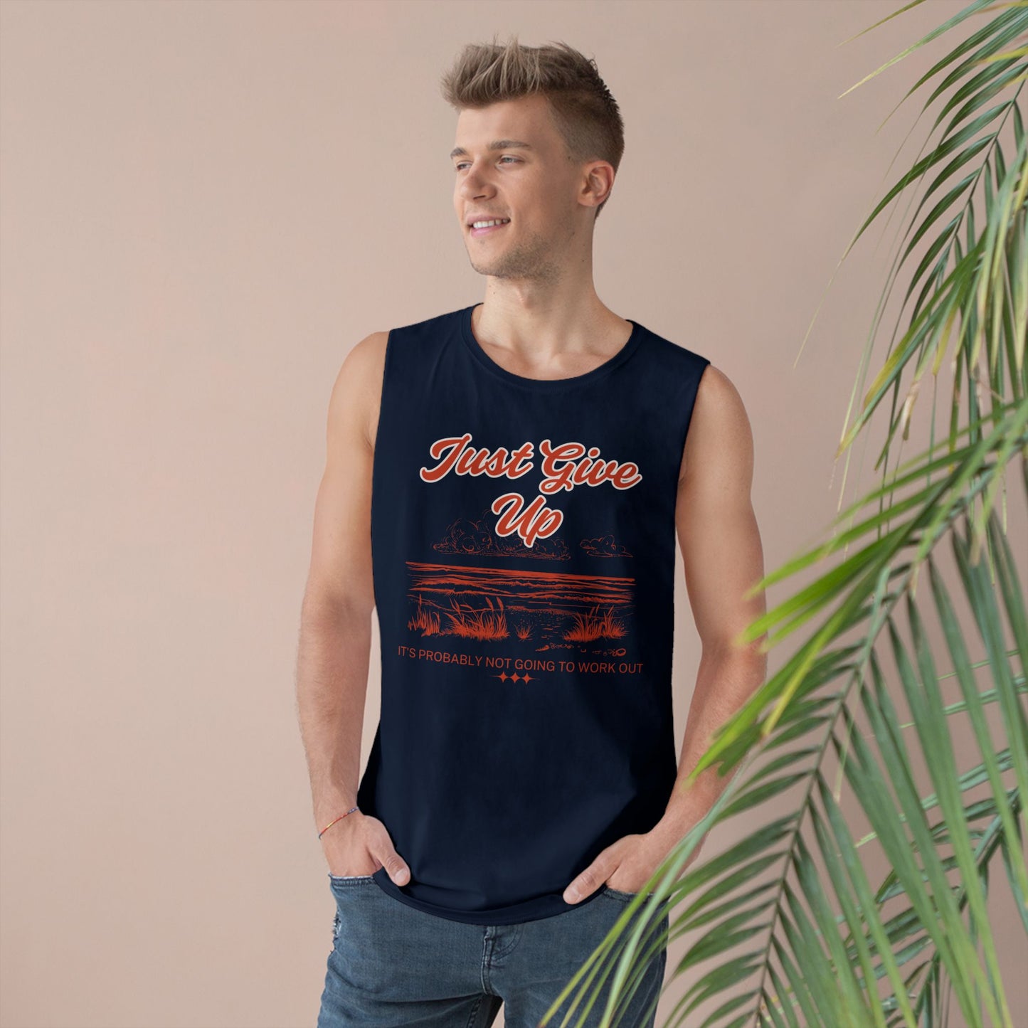 Just give up tank top
