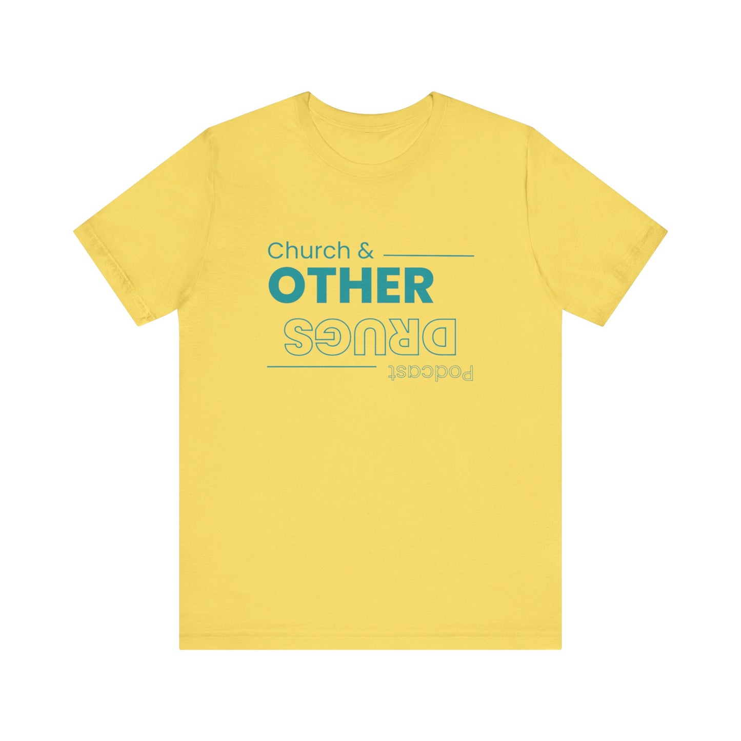 Church & other drugs upside down logo tee