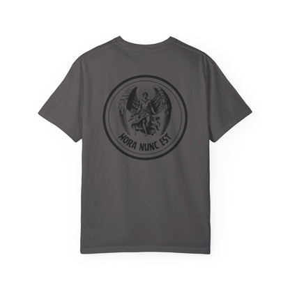 The Hour is Now comfort colors tee