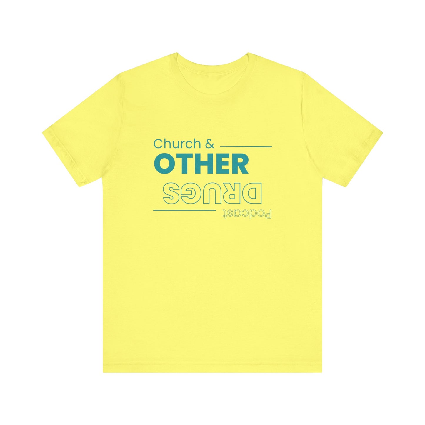 Church & other drugs upside down logo tee