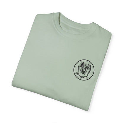 The Hour is Now comfort colors tee